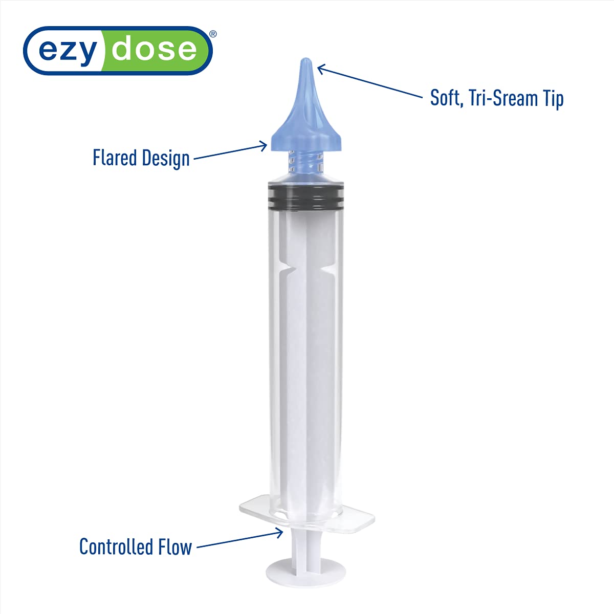 Capacidad de 20 ml de EZY DOSE para sesiones completas.
