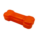 EZY DOSE caso de pastillas forma hueso para perros, organiza dosis