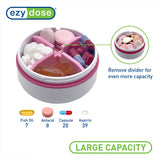 EZY DOSE deslizador fácil de usar para acceso rápido a pastillas.