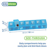 EZY DOSE diseño para viaje con cierre fácil, ideal para llevar en bolso