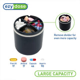 EZY DOSE dispensador deslizante, acceso rápido con una mano