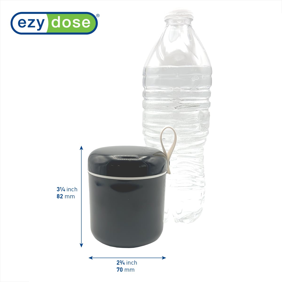 EZY DOSE mini organizador portátil y ligero, ideal para bolso o mochila