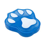 EZY DOSE Pharmapet Paw Print, vista frontal, recordatorio compacto de pastillas para mascotas.
