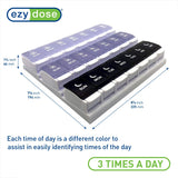 EZY DOSE: caja semanal de noche para recordar la última toma.