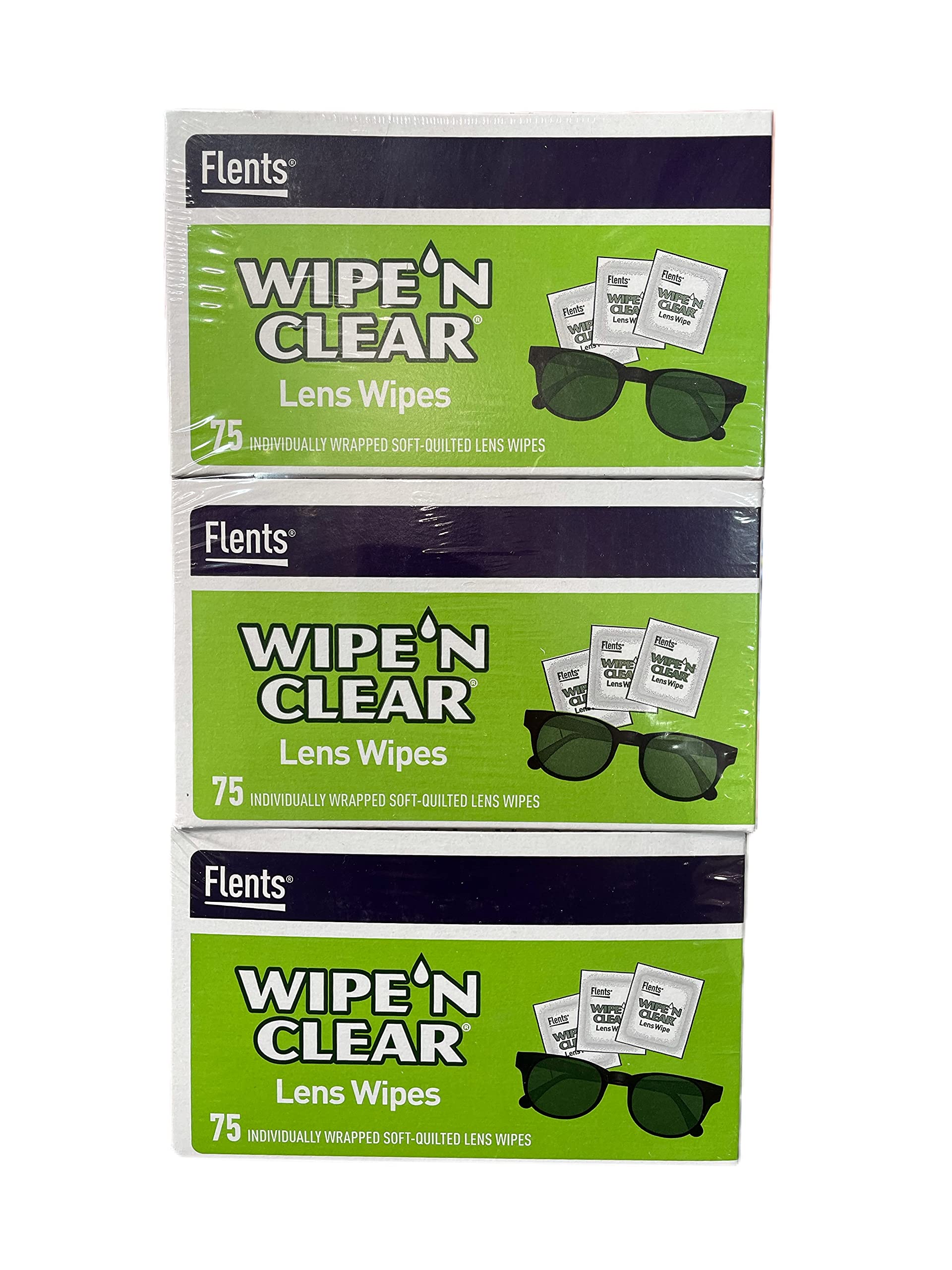 Fabric Solution Wipe'N Clear para lentes: limpieza suave sin rayas y huellas.
