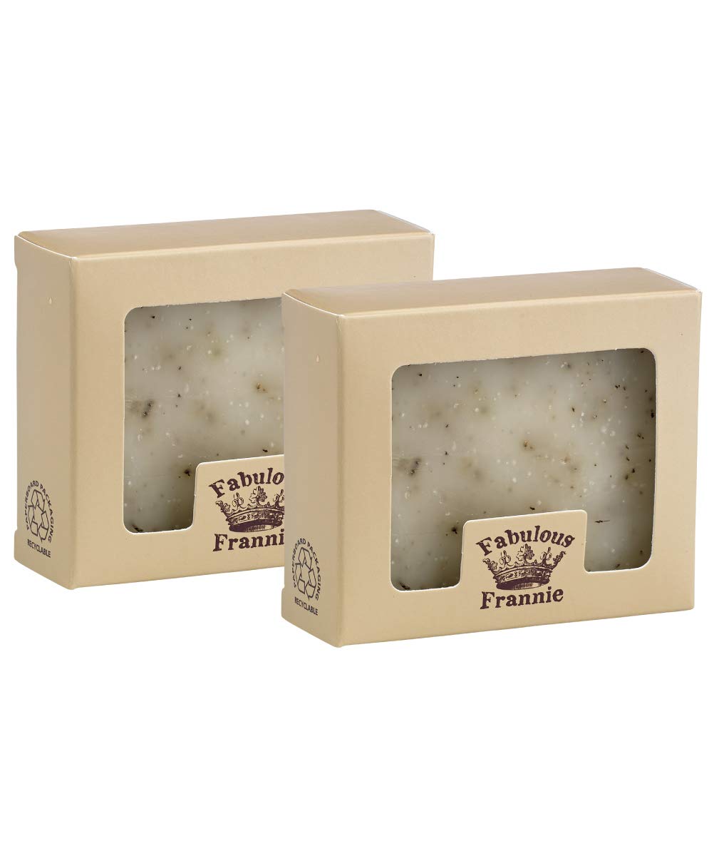 Jabón Fabulous Frannie de menta con aceite esencial puro, aroma refrescante para uso diario