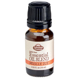 Fabulous Frannie Muscle Ice, botella ambar con cuentagotas, ideal para aromaterapia.
