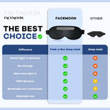 FACEMOON antifaz con banda ajustable para un ajuste seguro