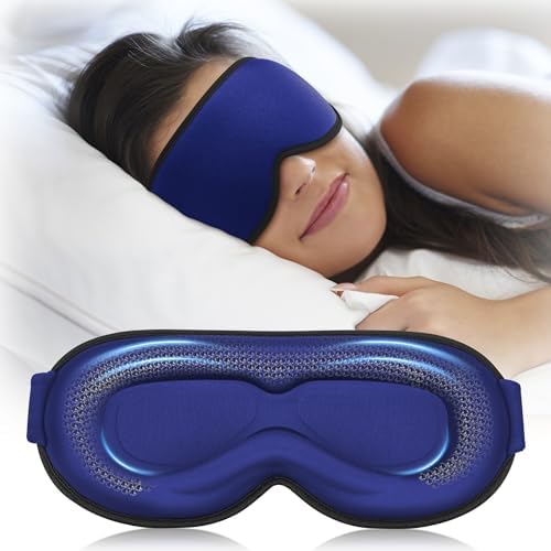 FACEMOON antifaz sueño ponderado enfoque frontal para descanso suave y estable durante viajes