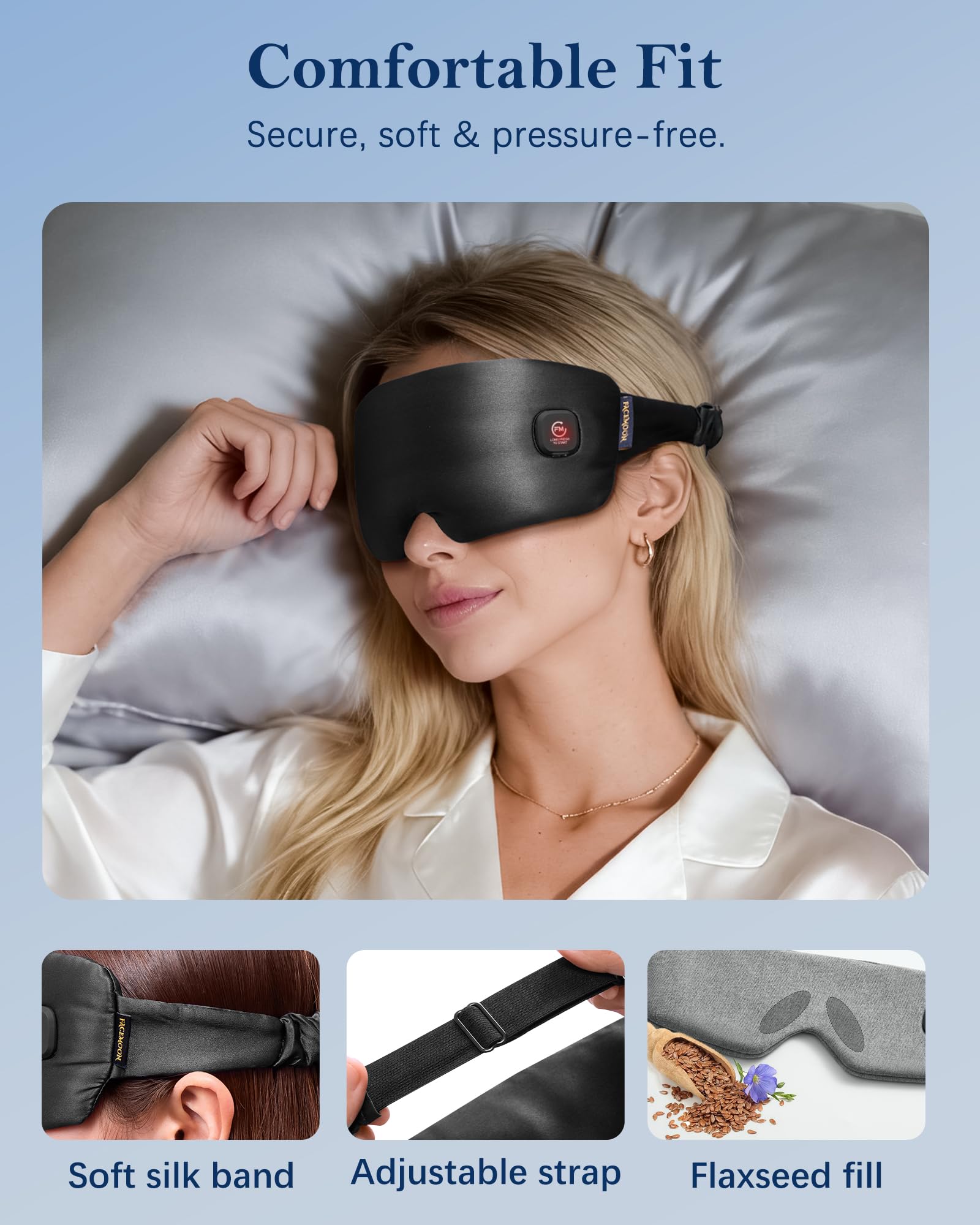 Apagado automático a 20 minutos en FACEMOON para uso seguro.