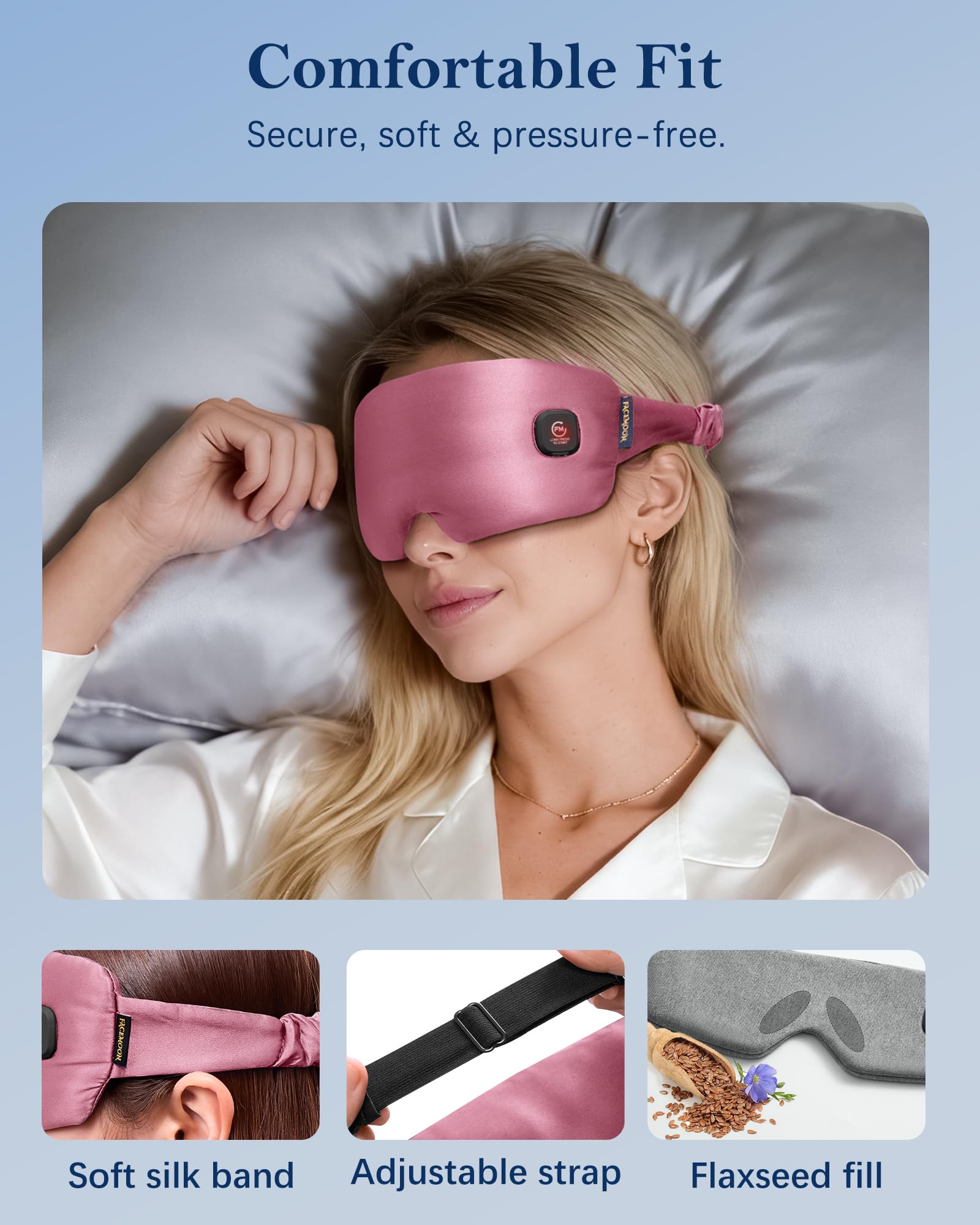 Facemoon banda ajustable para un ajuste cómodo