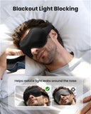 FACEMOON diseño 3d contorno sin presión, espacio para ojos y pestañas.