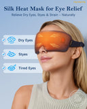 FACEMOON máscara-ojos-calor-desmontable facilita limpieza y mantenimiento cómodo.