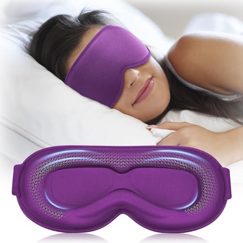 FACEMOON Mascara de sueño con peso para relajarte antes de dormir.