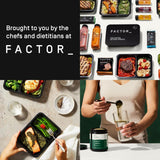 Factor Form Daily Greens, envase práctico para almacenamiento en casa.