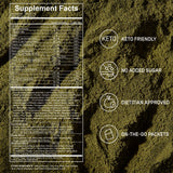 Factor Form Daily Greens, etiqueta nutricional clara y lista de ingredientes.