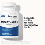 MotilityBoost botella: etiqueta legible que transmite confianza y claridad.