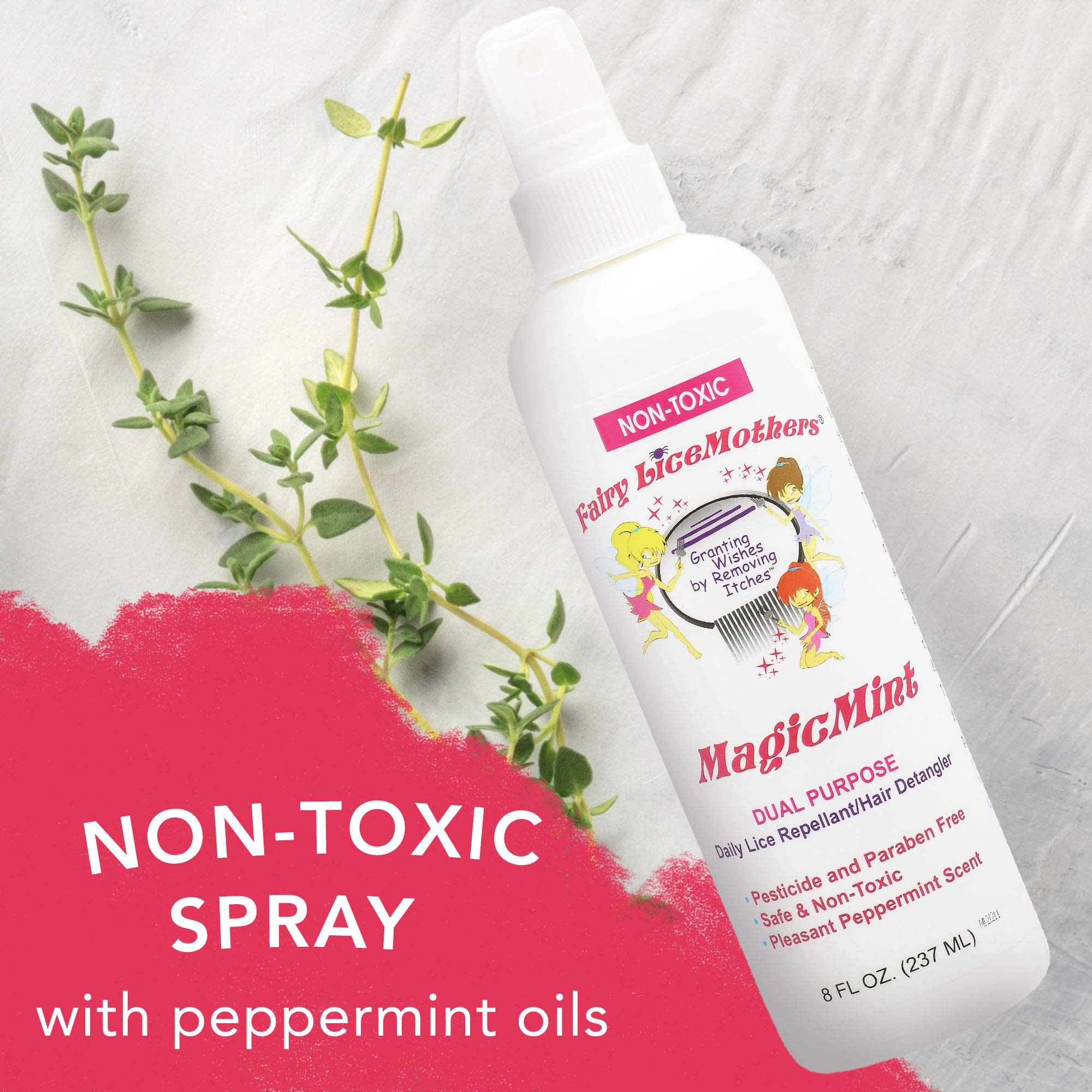 Fairy LiceMothers MagicMint: ingredientes naturales para el cabello con aroma a menta