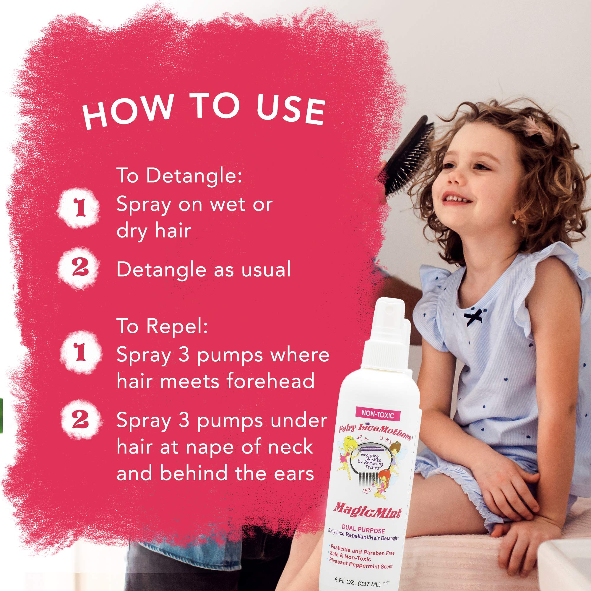 Fairy LiceMothers MagicMint: rutina de defensa capilar con aromas refrescantes