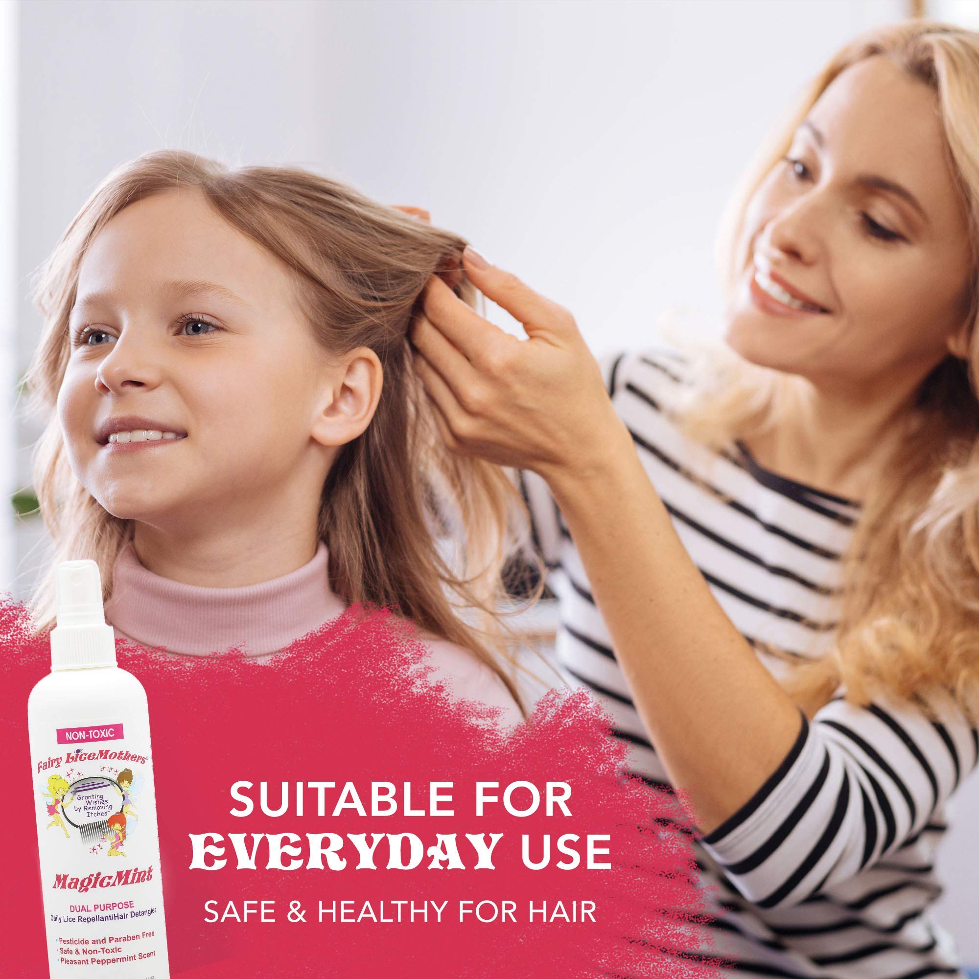 Fairy LiceMothers MagicMint: seguro para toda la familia, incluso cuero cabelludo sensible