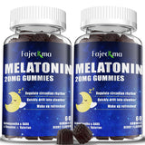 Gomitas Fajeckma Melatonina 20 mg en empaque frontal para descanso natural