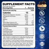 Textura frambuesa de gomitas Fajeckma Melatonina 20 mg, sabor agradable para dormir