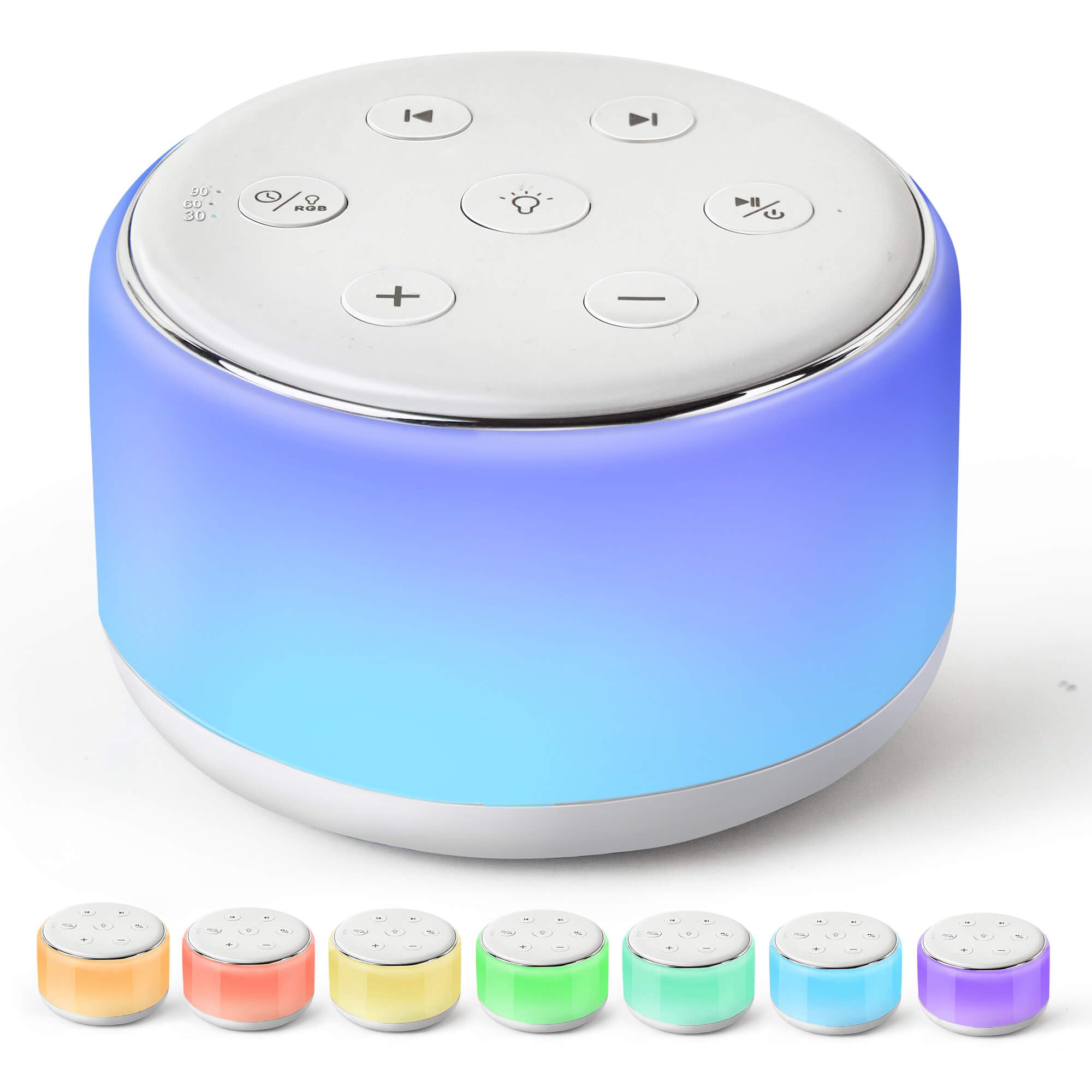 FamiSym, máquina ruido blanco para dormir, 34 sonidos para bebé.