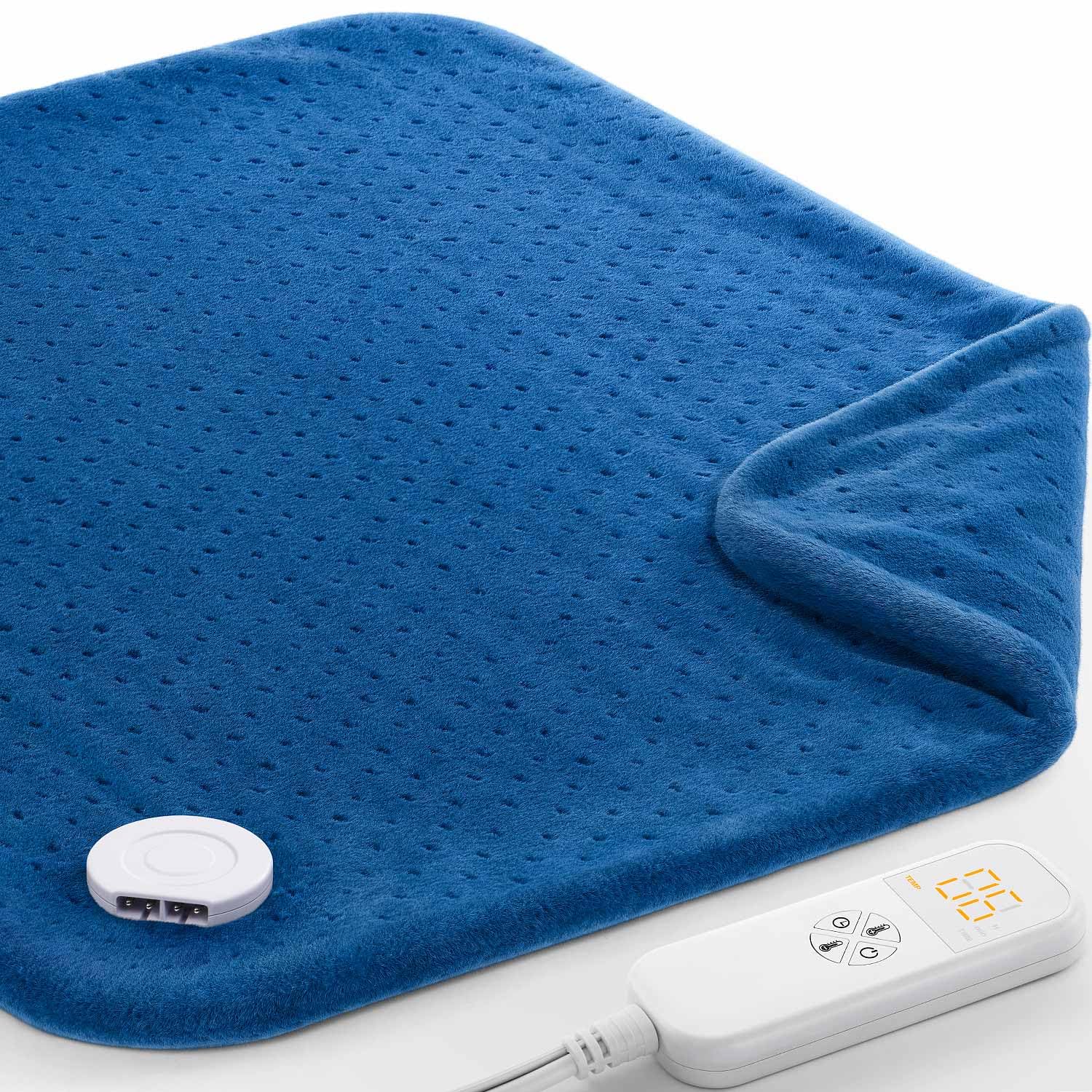 Fanatato almohadilla térmica para dorso, calor reconfortante para tensiones musculares.