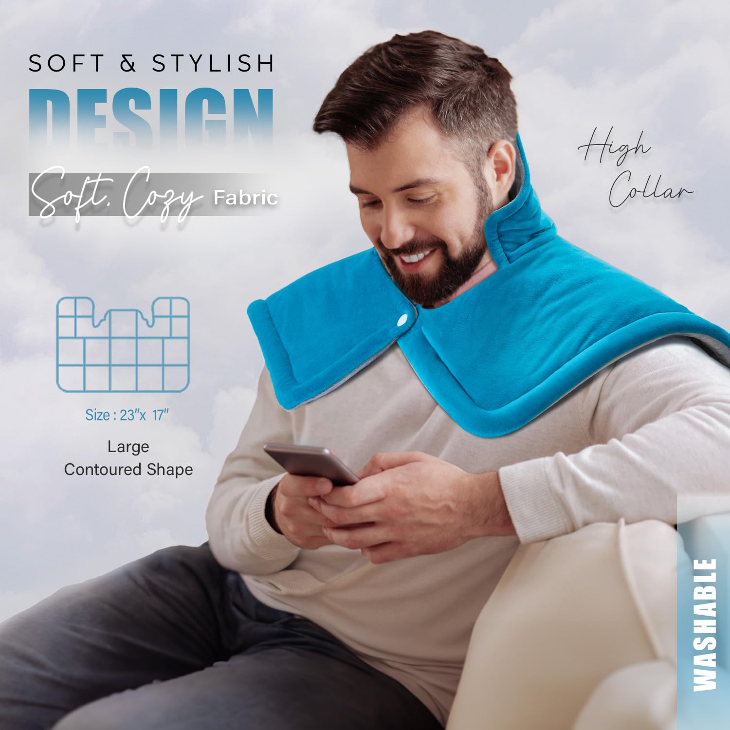 Fanatato diseño reversible de dos colores para estilo y comodidad