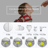 FANSTINOW cortador con 3 compartimentos para almacenar dosis