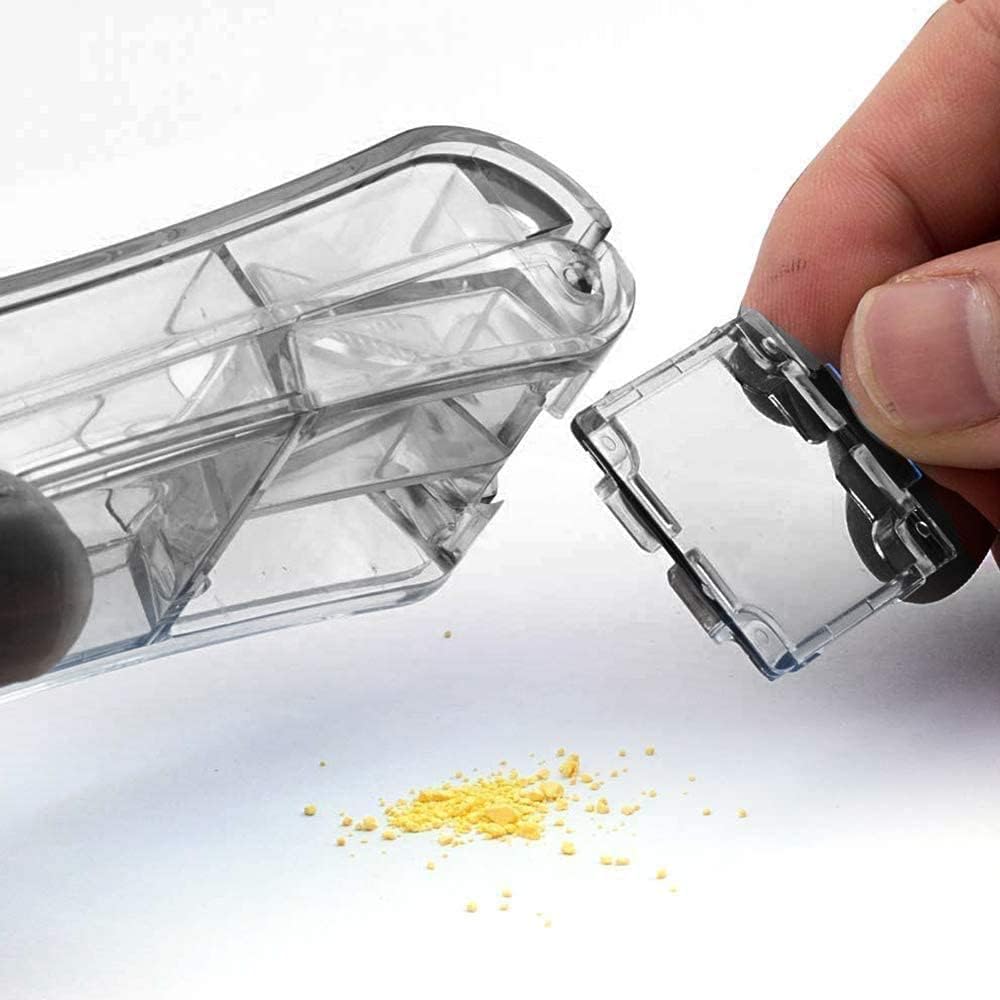 FANSTINOW estuche compacto para pastillas, ideal para viaje diario