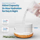 Difusor Farazza silencioso a 19 dB, ideal para dormir y concentrarse.