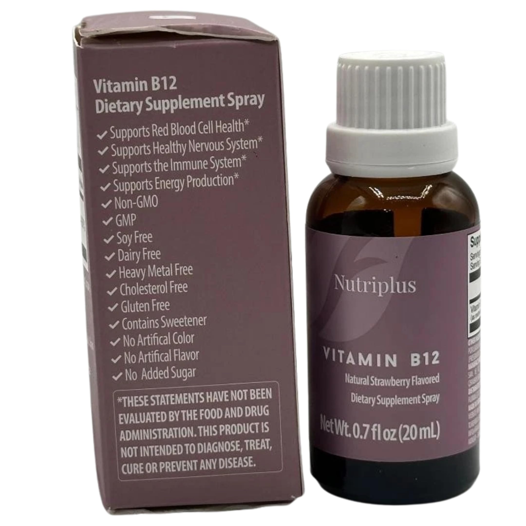 Absorción rápida del spray B12 de Farmasi Nutriplus