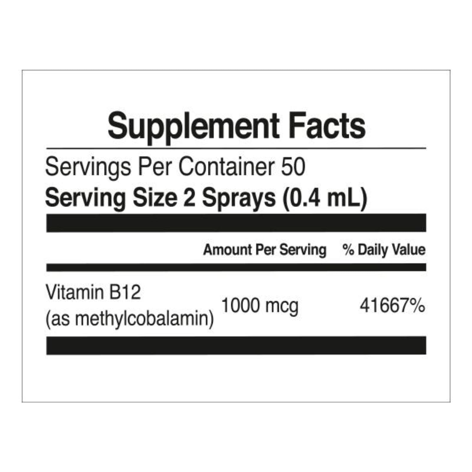 Farmasi Nutriplus B12 Spray aplicado en la boca para absorción rápida