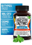 FarmHaven Enzimas Digestivas: hierbas naturales para aliviar molestias estomacales.