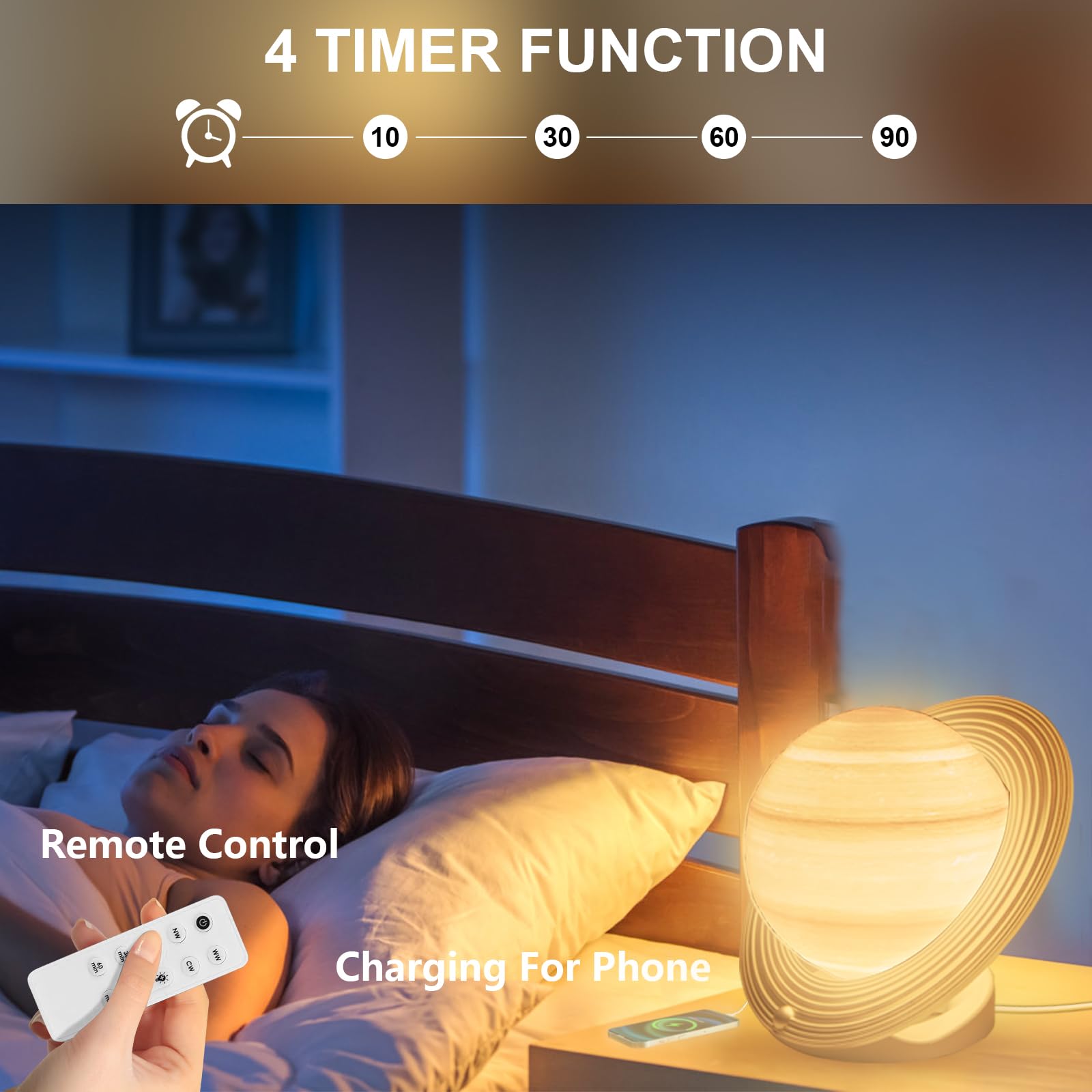Control remoto de Farride para cambios rápidos de iluminación.