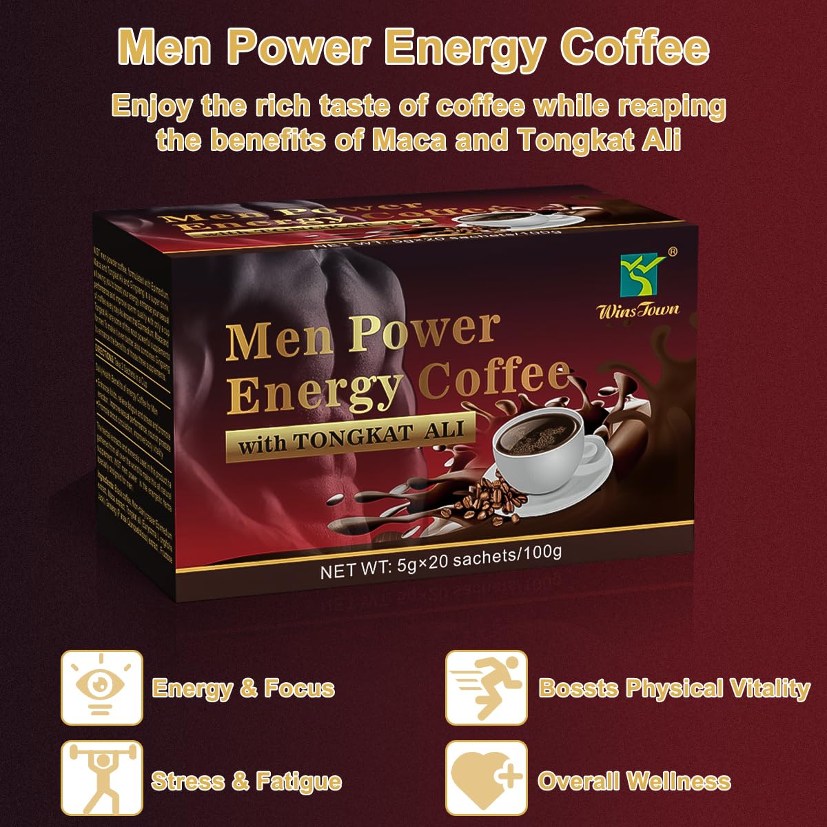 FARWIX taza con agua caliente lista para tomar energía.