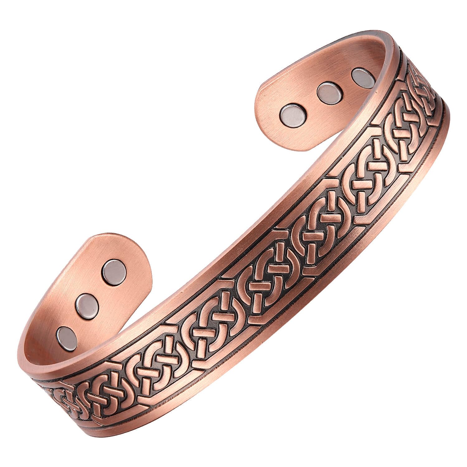 Brazalete Fashtour de cobre puro 99.99% para uso diario