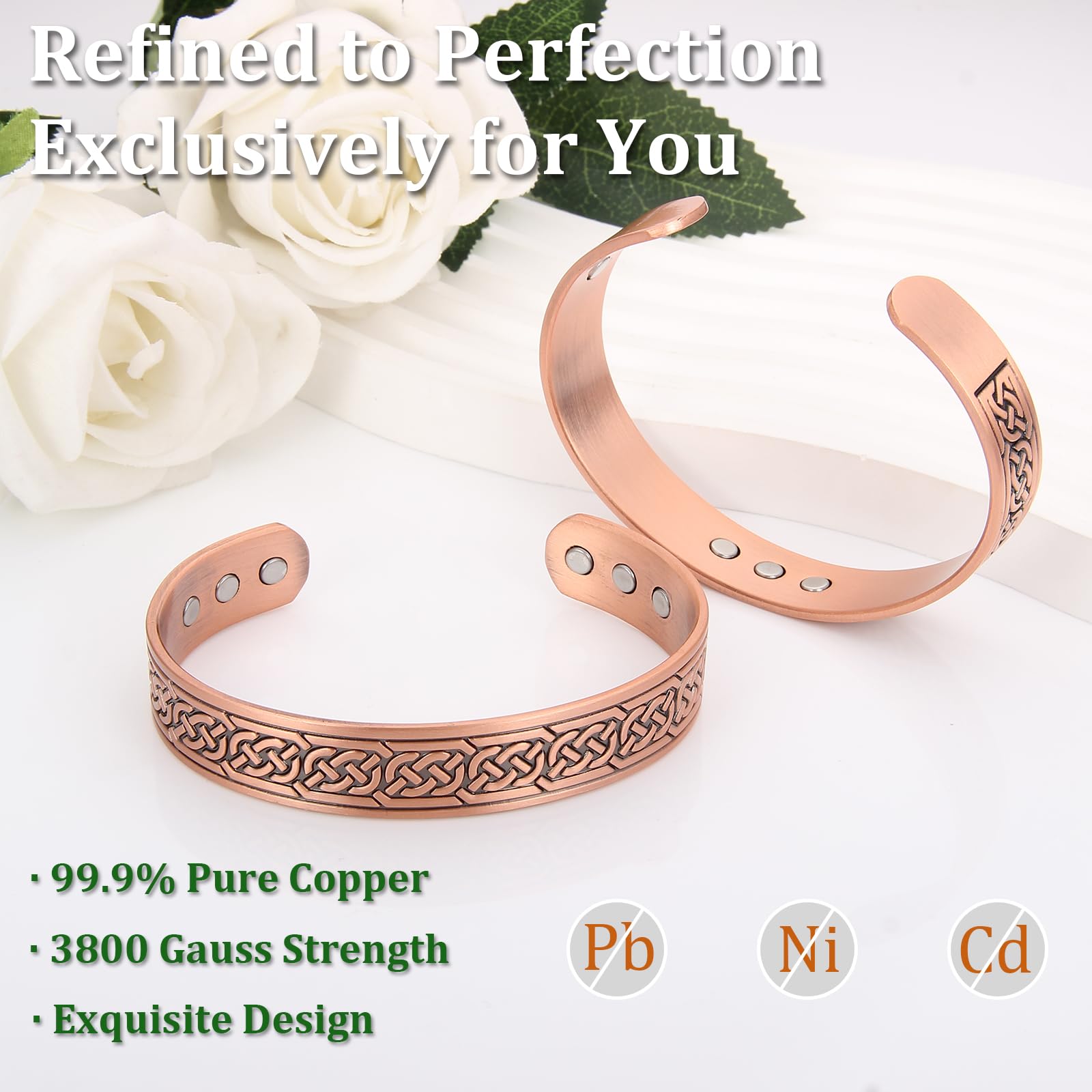 Brazalete Fashtour magnético 3500 Gauss para uso diario