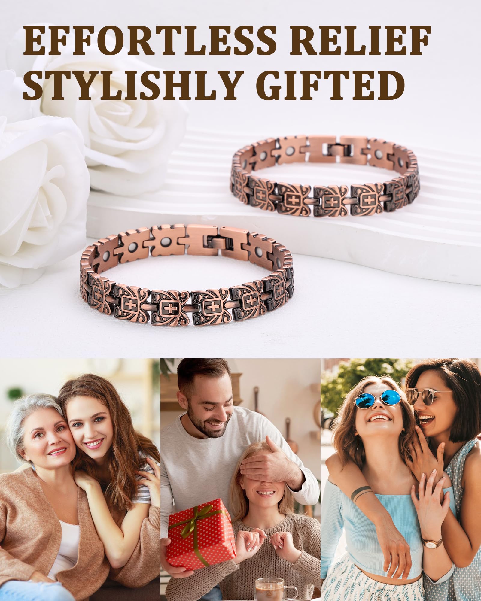 Caja regalo elegante para la pulsera magnética Fashtour.
