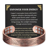Pulsera Fashtour de cobre con Árbol de la Vida, estilo diario