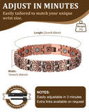 Pulsera magnética Fashtour con ajuste flexible para todas las muñecas.