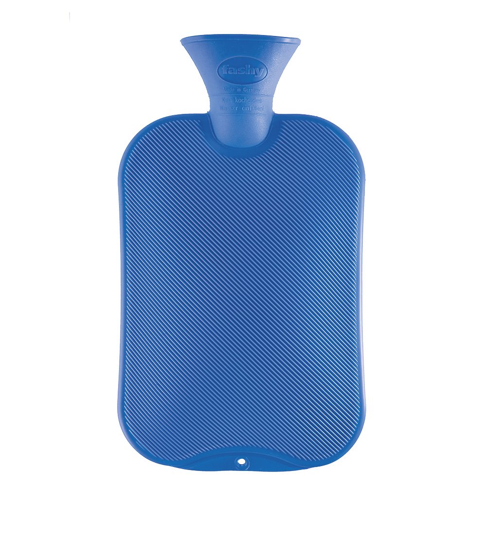 Botella Fashy clásica en colores surtidos para calidez rápida.