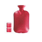 Botella Fashy granate, vista frontal, para relajación y confort.