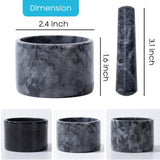 Pilon Fasolahome de piedra mármol para molienda con precisión.