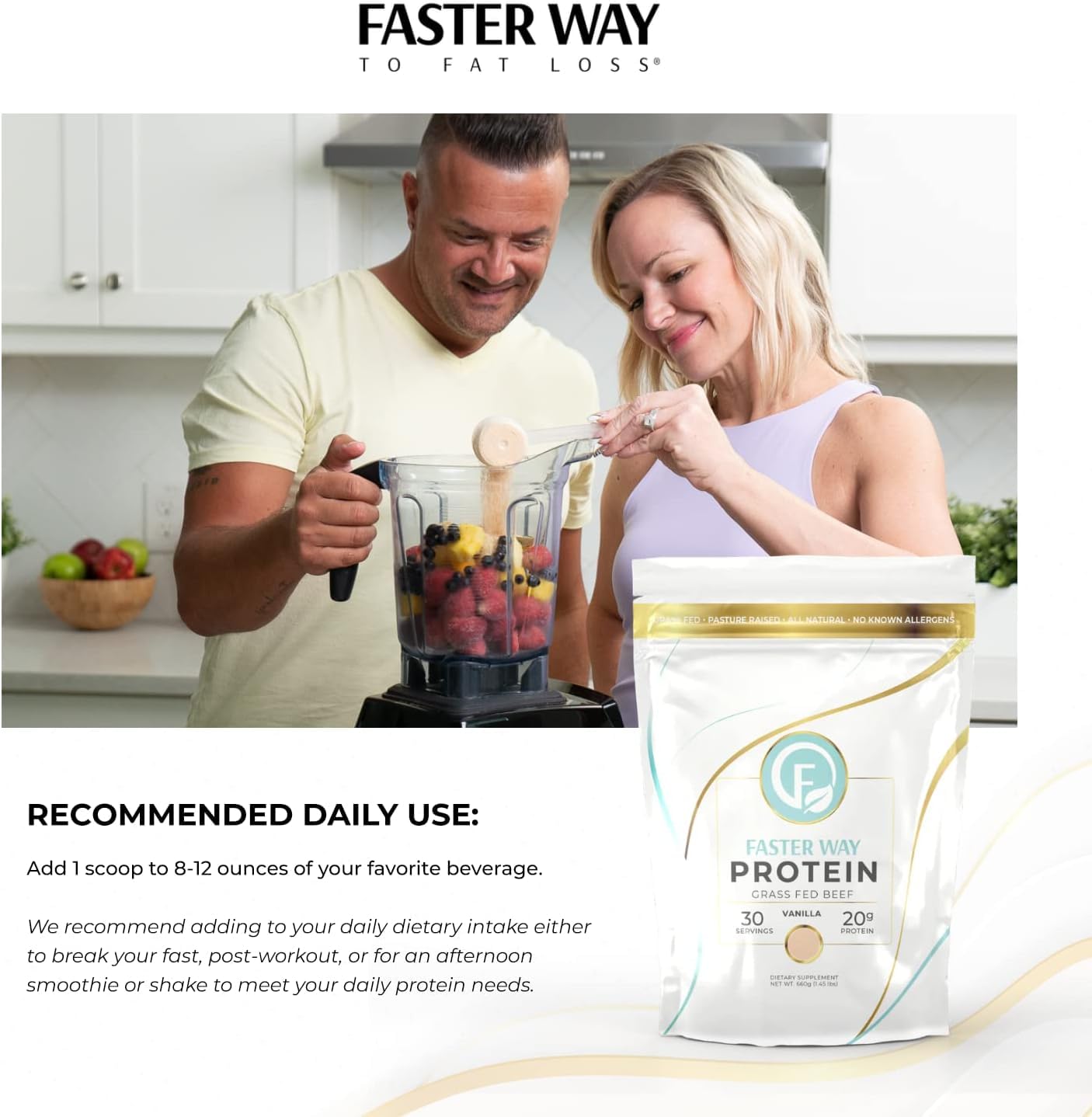 Mezcla instantánea FASTer Way para bebidas rápidas