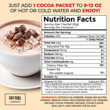 Fat Fuel Keto Cocoa con mantequilla de pasto para sabor rico.