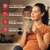 Fat Fuel Keto Cocoa en taza caliente para confort.