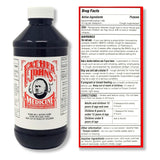 la marca Father John's sabor-regaliz añade suavidad al tomarse.