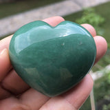 Piedra de mano para meditación y reducción del estrés, con forma de corazón Favoramulet.